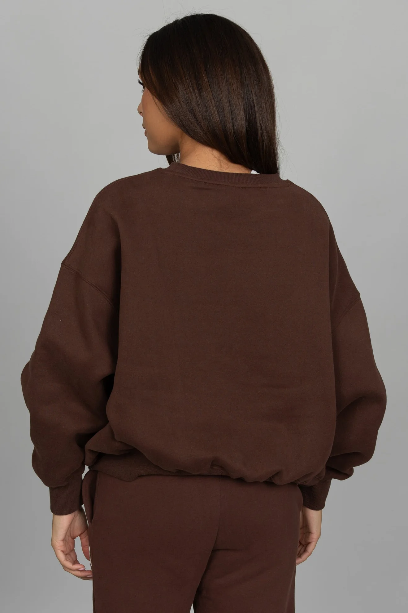 Dark Brown GH Wide Arm Sweatshirt - Image 4