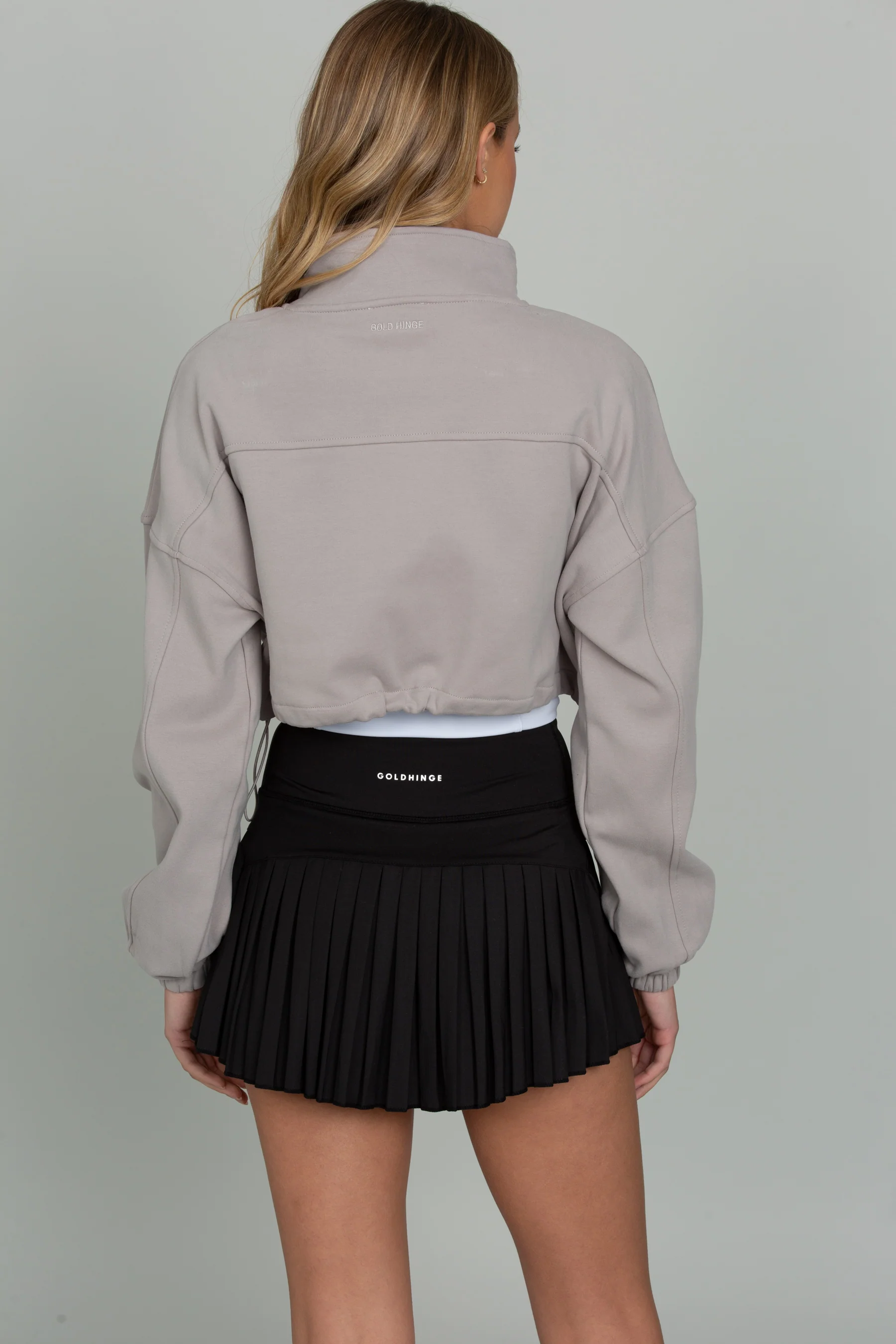 Misty Cinched Zip-Up Jacket - Image 4