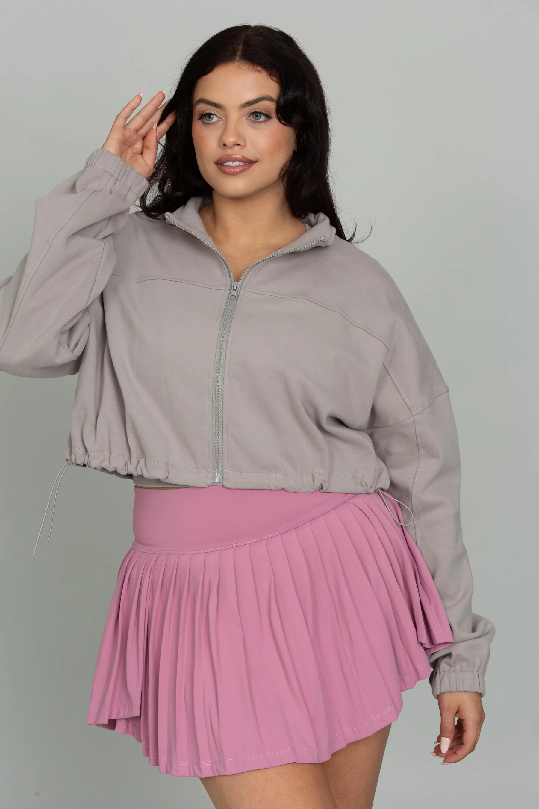 Misty Cinched Zip-Up Jacket - Image 7