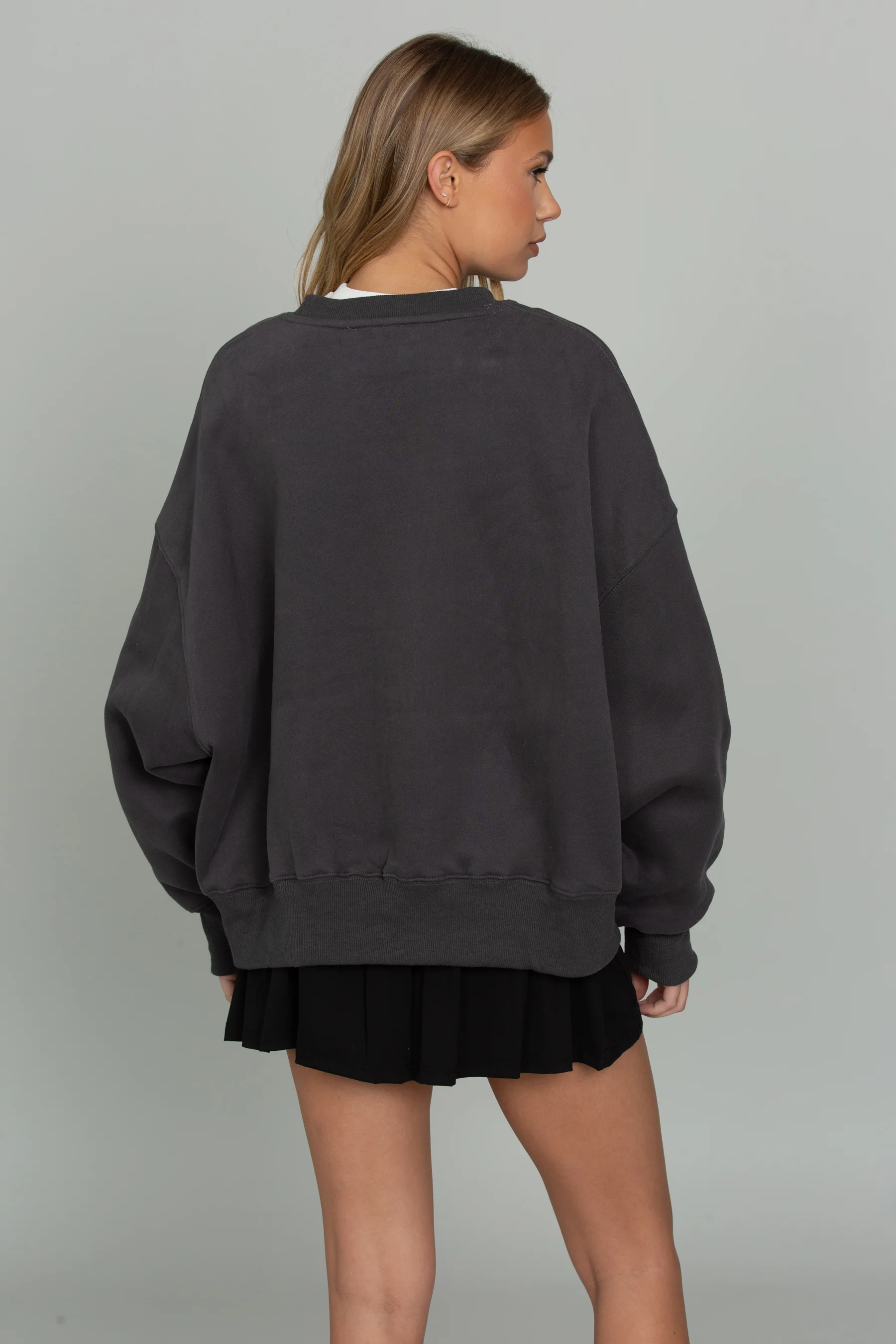 Off-Black GH Embroidered Sweatshirt - Image 3