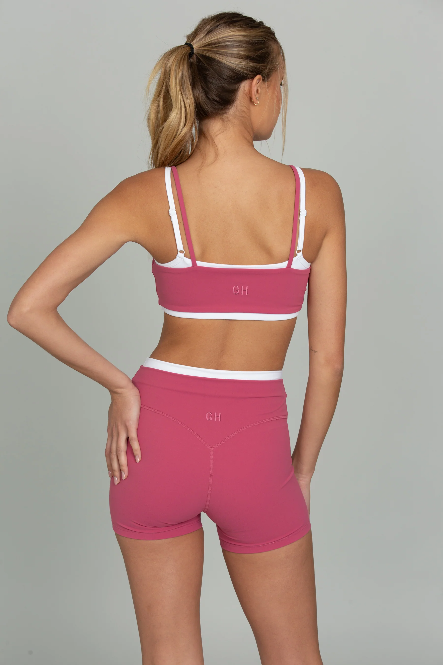 Raspberry Double Layer StrydeForm Bra - Image 3