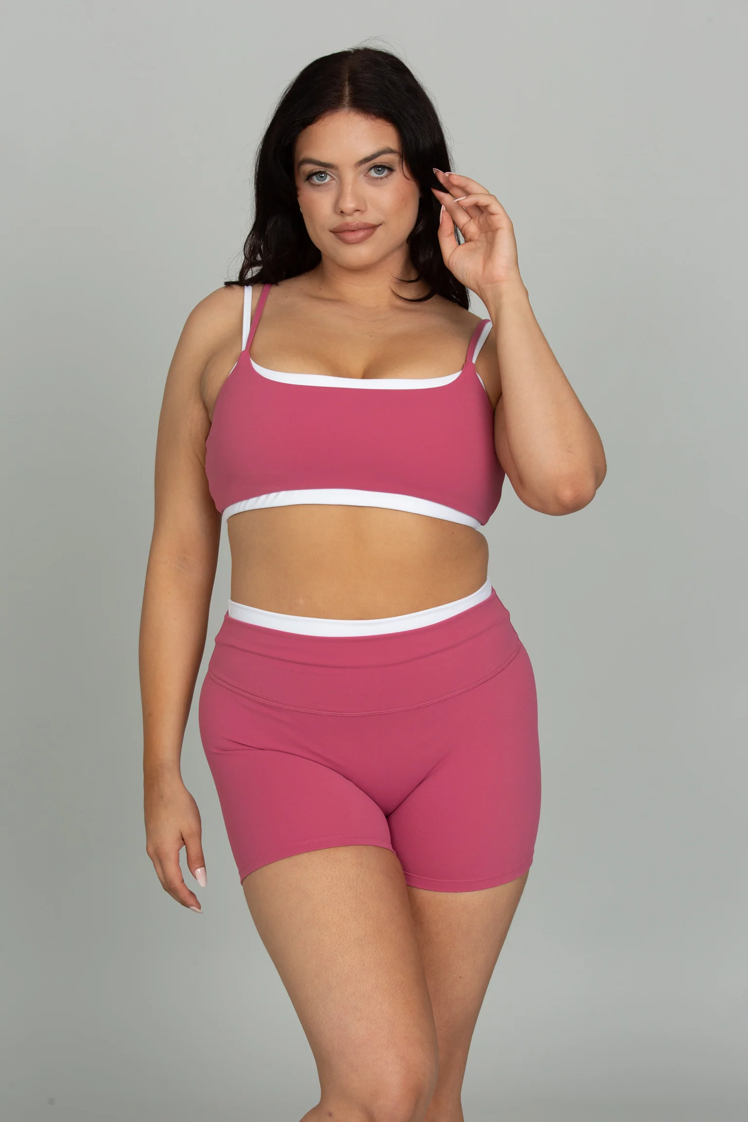 Raspberry Double Layer StrydeForm Bra - Image 7