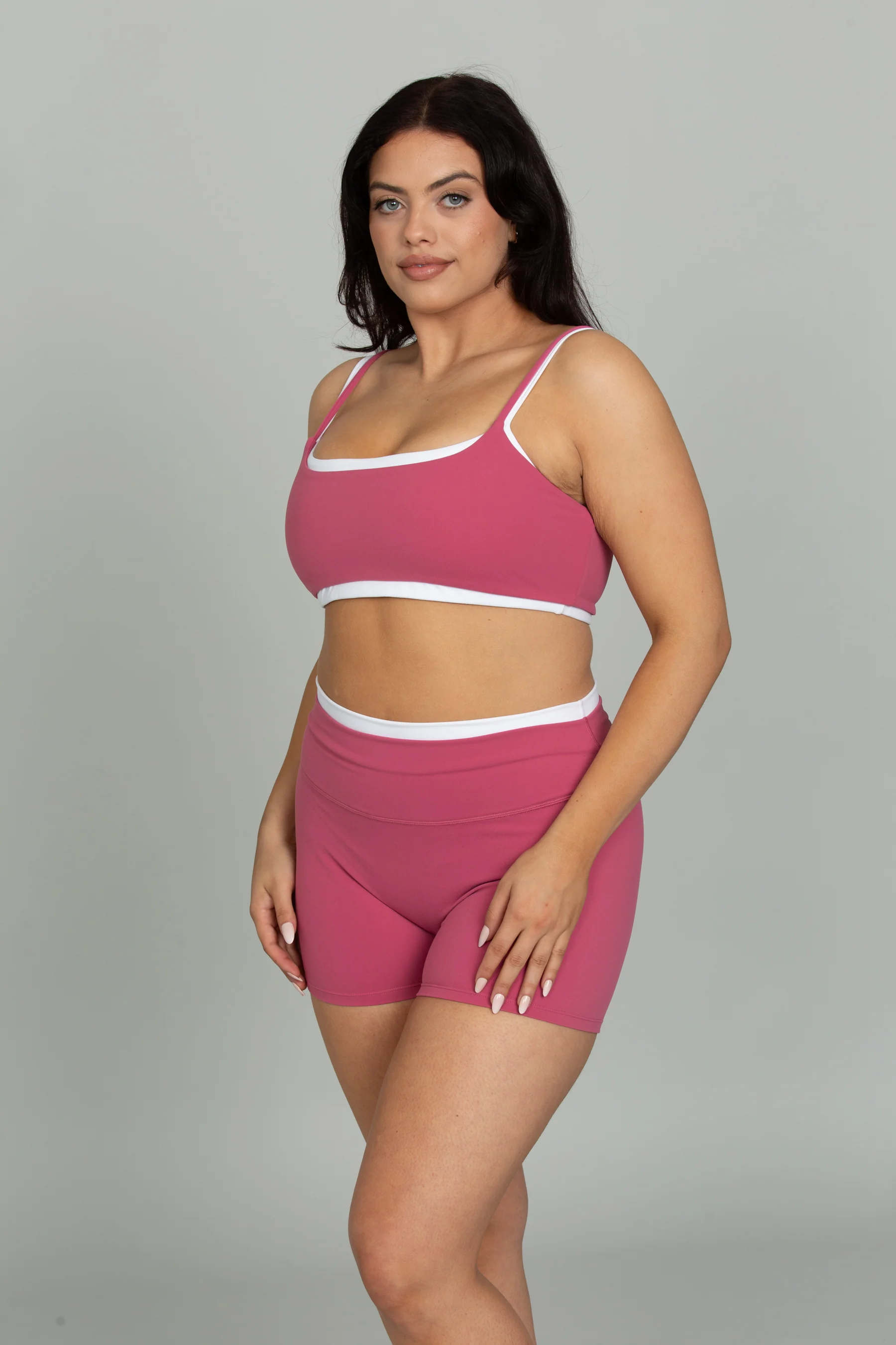 Raspberry Double Layer StrydeForm Bra - Image 9